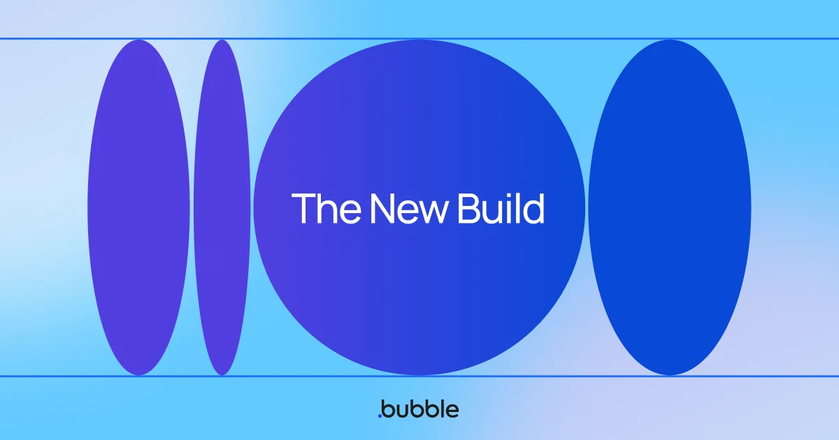 Bubble OG image: The New Build: A Podcast by Bubble