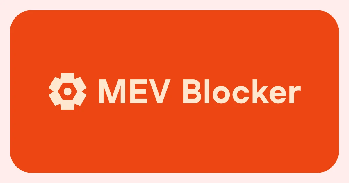 CoWSwap OG image: MEV Blocker - Has been acquired