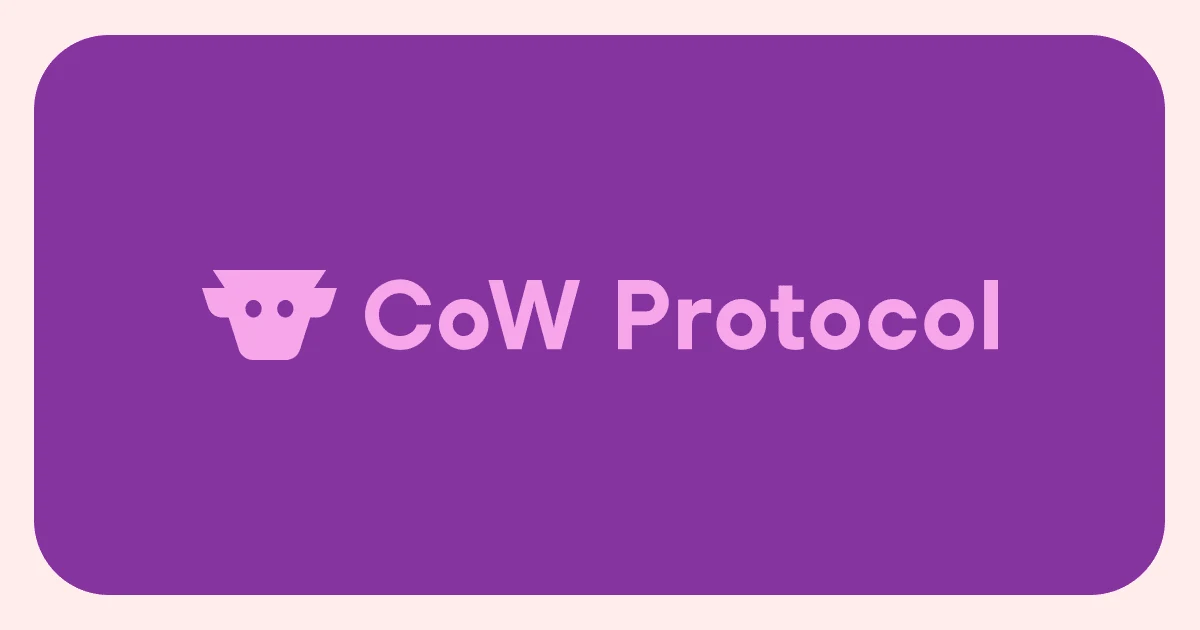 CoWSwap OG image: CoW Protocol - Do what you want, build what you want