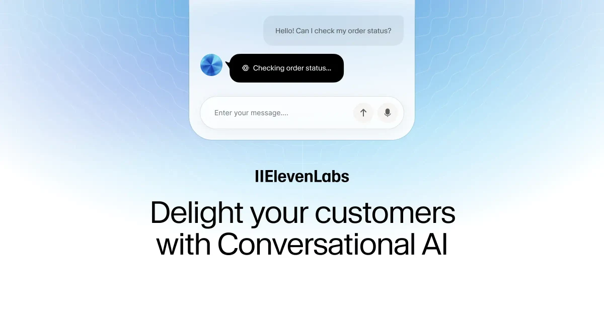 ElevenLabs OG image: Deploy AI Agents in Minutes, Not Months | Chat & Voice