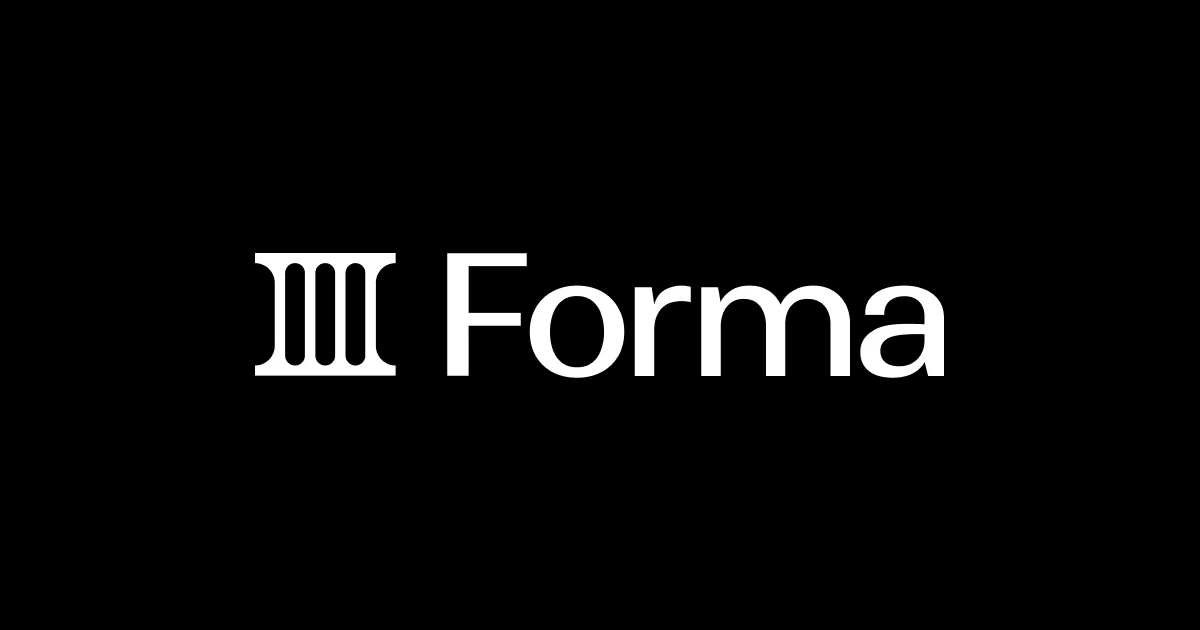 Formacity OG image: Forma
