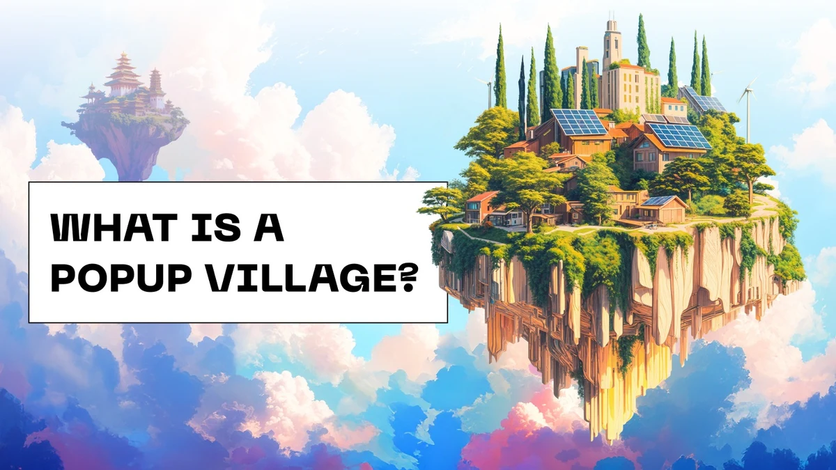 JoinEdgeCity OG image: What is a Popup Village? | Blog | Edge City