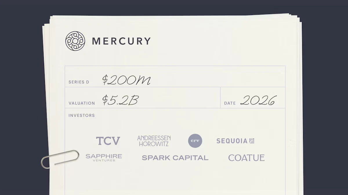 Mercury OG image: Announcing Mercury’s Series D | Mercury
