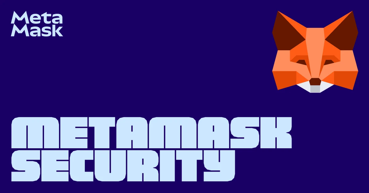 MetaMask OG image: Crypto's Most Secure Wallet, setting the industry standard for security