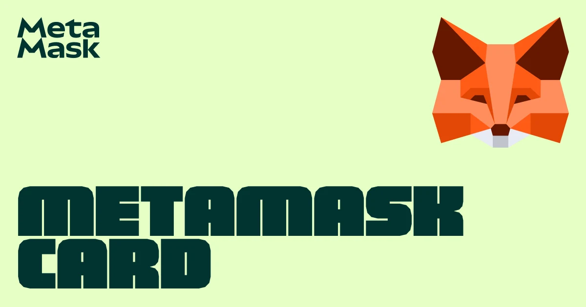 MetaMask OG image: MetaMask Card: Spend crypto anywhere