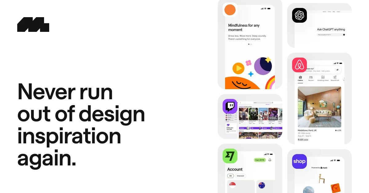 Mobbin OG image: Mobbin — UI & UX design inspiration for mobile & web apps