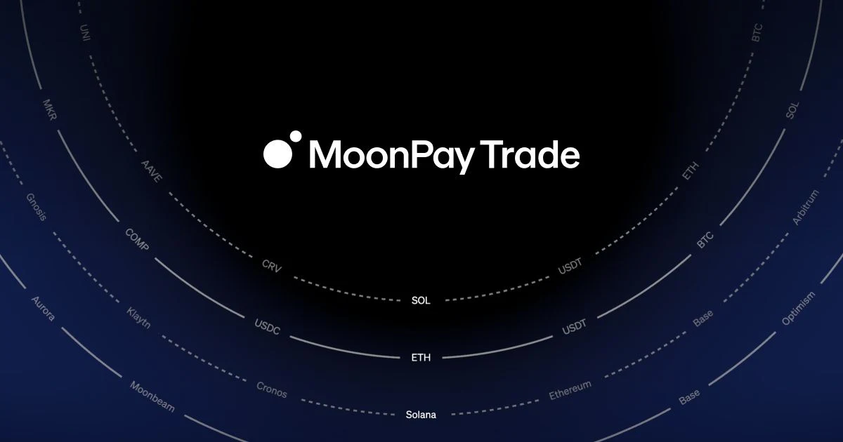 Moonpay OG image: MoonPay Trade