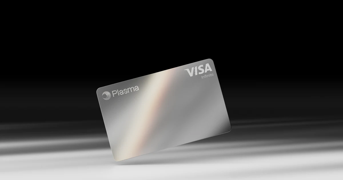Plasma OG image: Plasma One Platinum - The premium stablecoin card