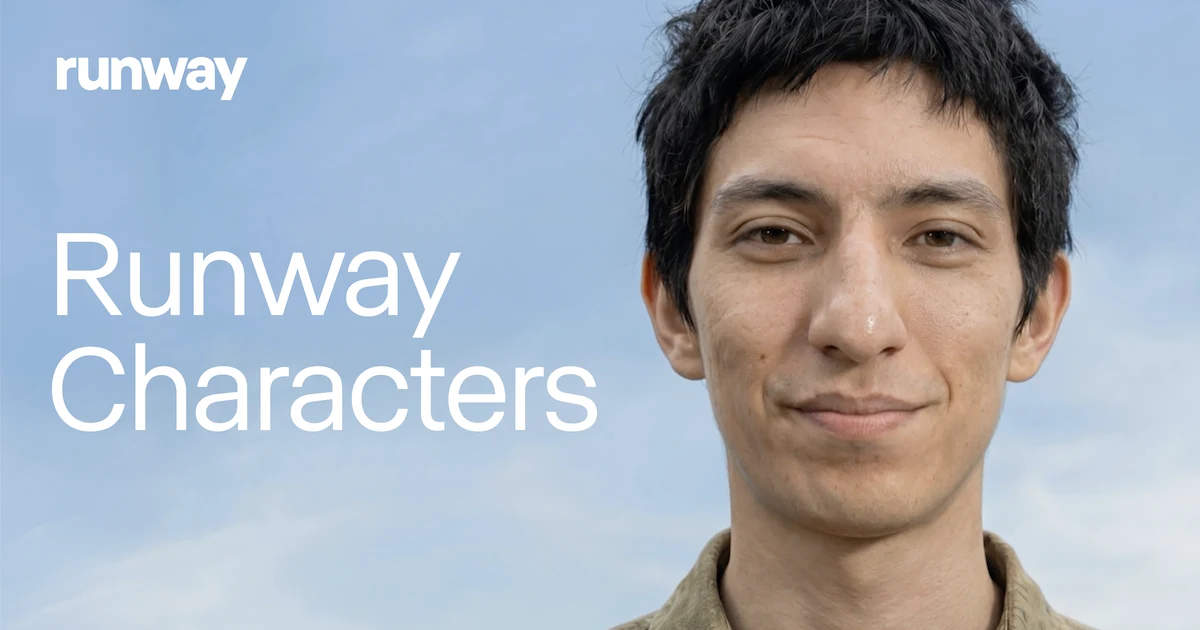 Runway OG image: Runway Characters | Interactive AI Avatars