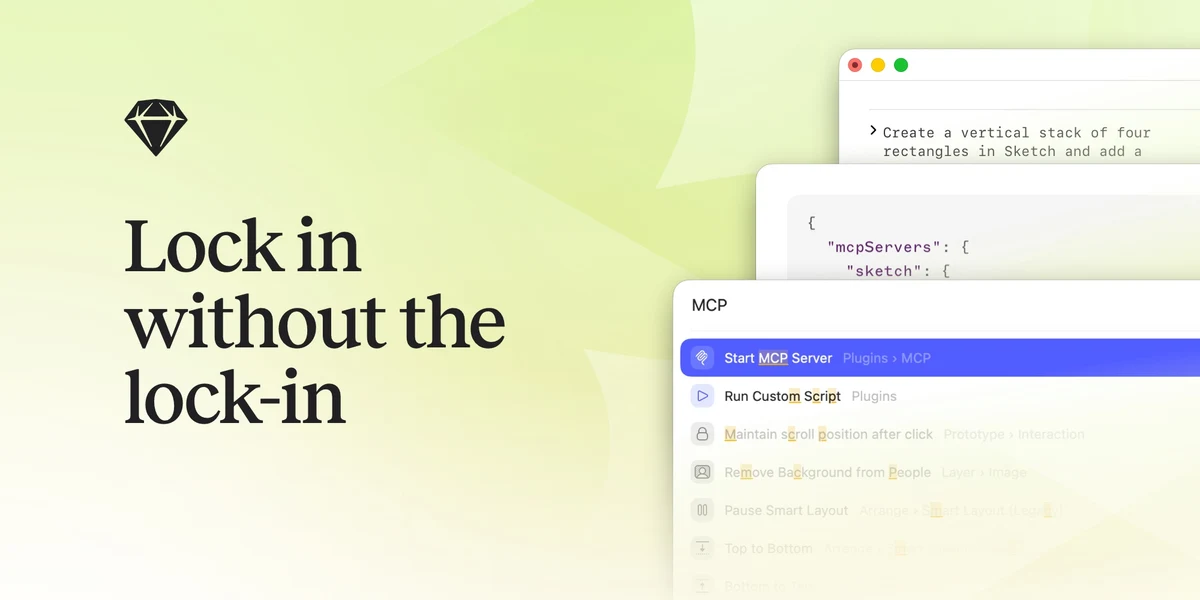 Sketch OG image: AI for Designers — Sketch MCP Server
