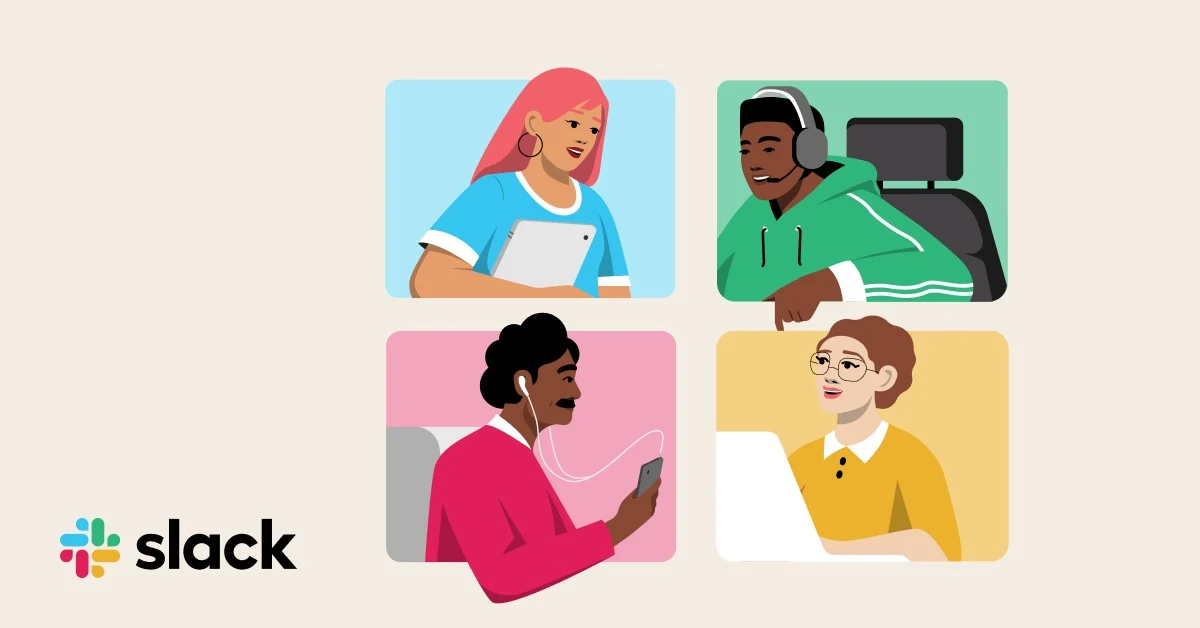 SlackHQ OG image: Slack Huddles: Conferencing & Video Call Platform