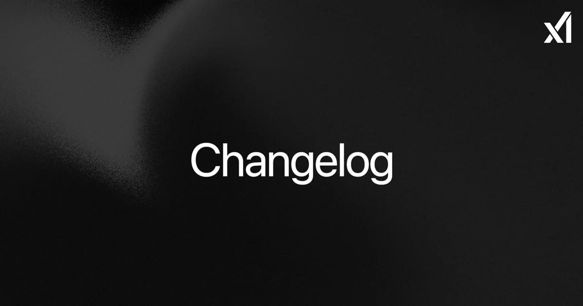 SpaceXAI OG image: Grok Build Changelog