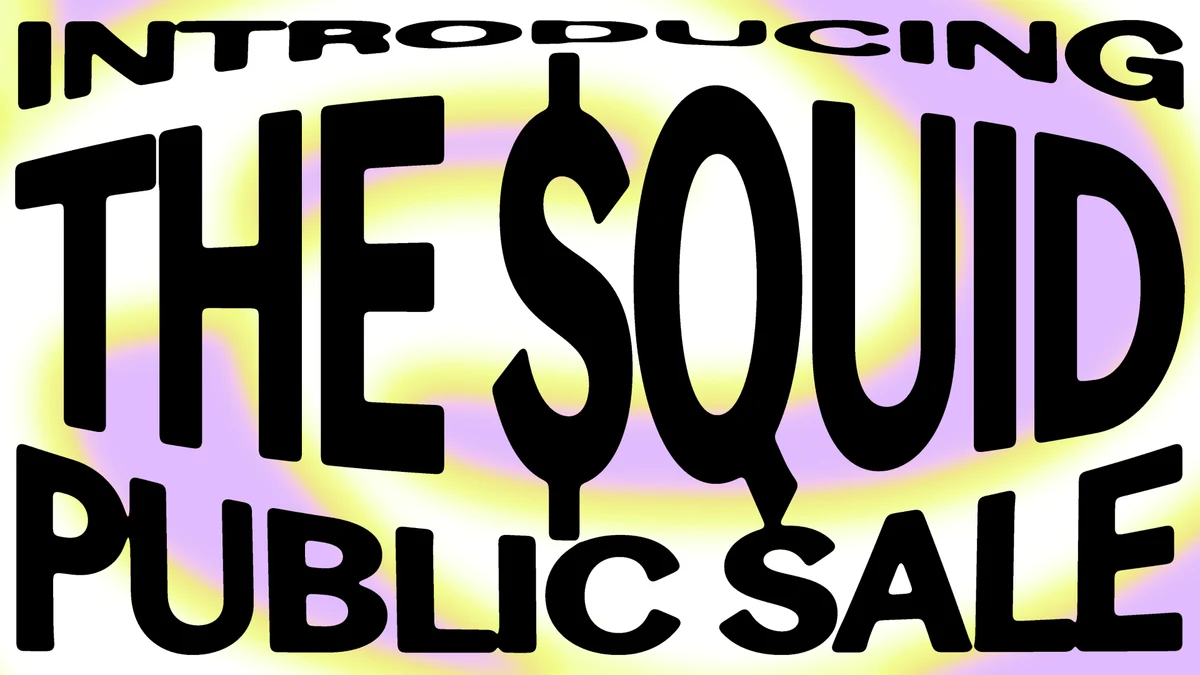 squid OG image: $QUID Is Here: Squid Public Sale Announced