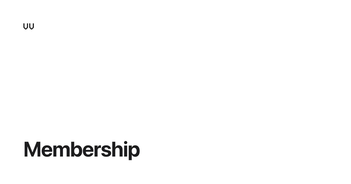 Visualizevalue OG image: Membership | Visualize Value
