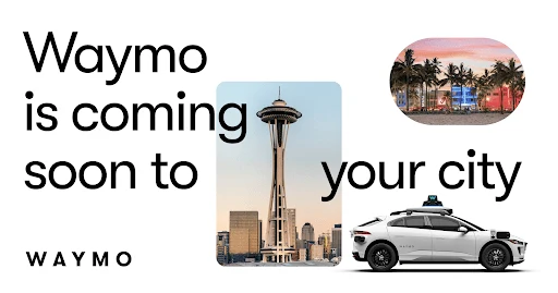 Waymo OG image: Waymo Updates | Get updates on cities Waymo serves