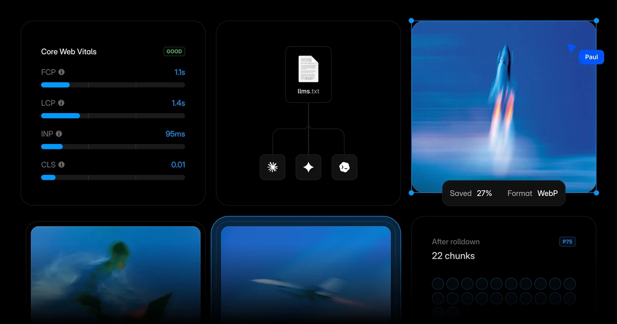 Framer OG image: Framer: Build fast sites with built-in performance