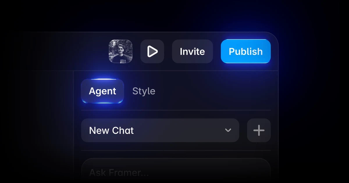 Framer OG image: Framer: Agents