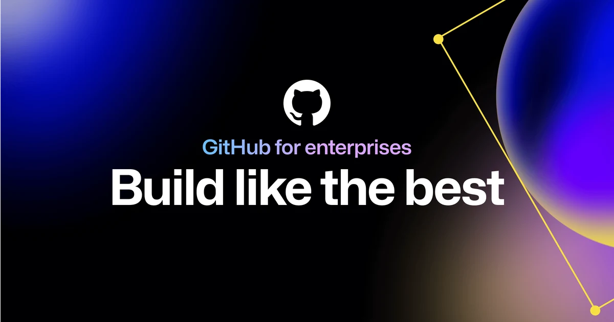 GitHub OG image: GitHub Enterprise · The AI-powered developer platform for the agent-ready enterprise