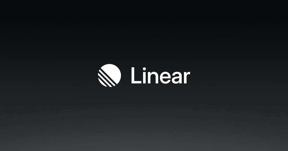 Linear OG image: Linear – The system for product development