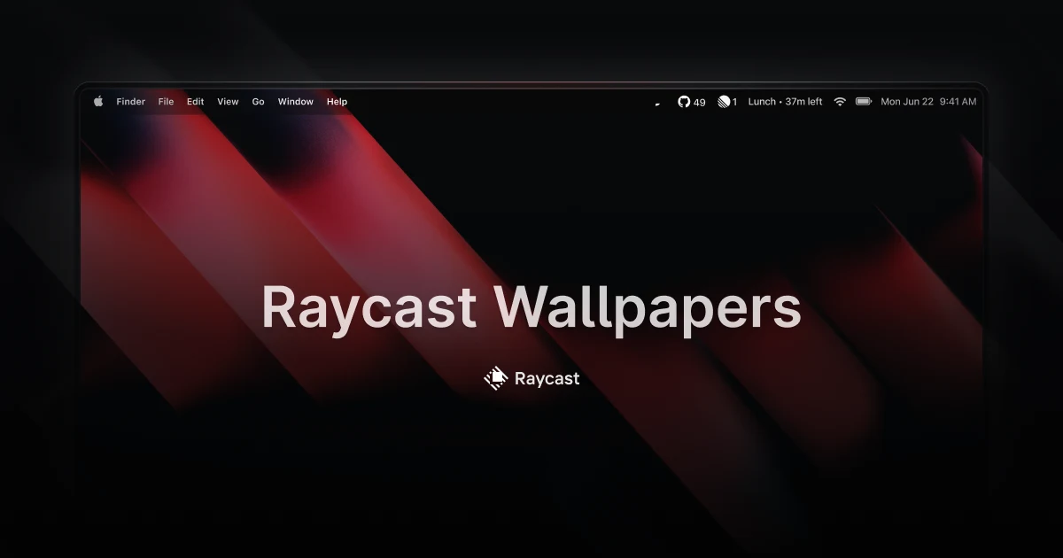 Raycast OG image: Raycast - Wallpapers
