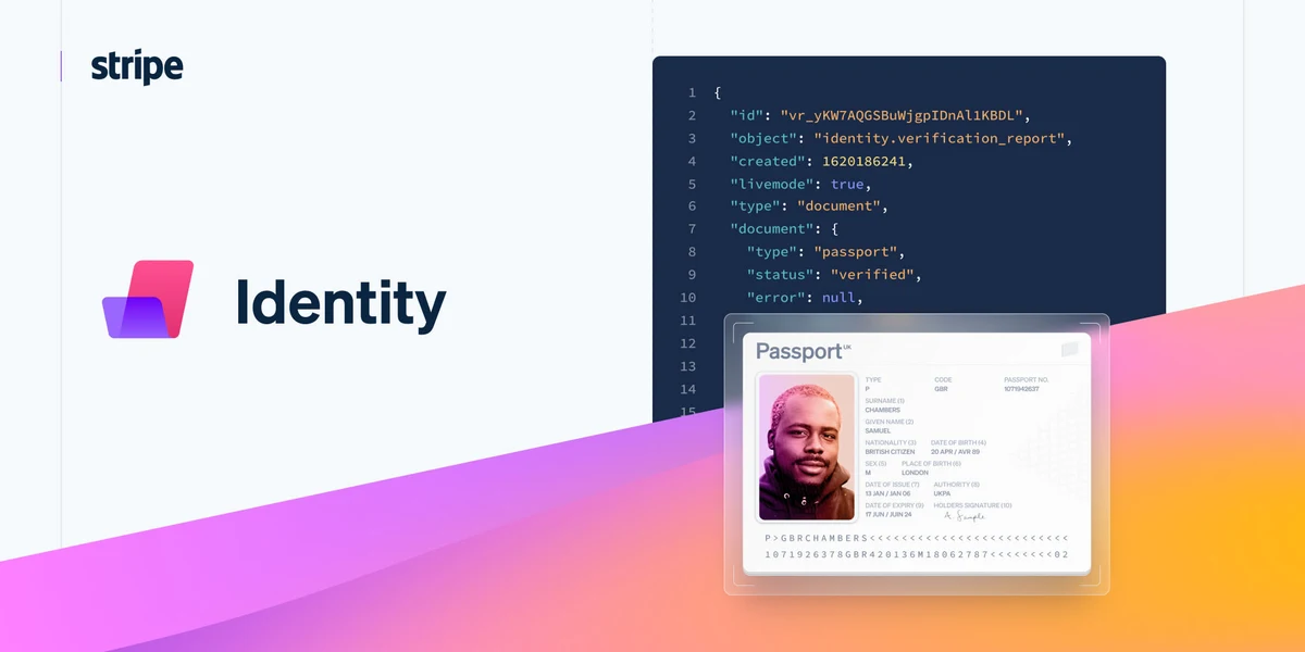 Stripe OG image: Stripe Identity | Identity Verification for Payments