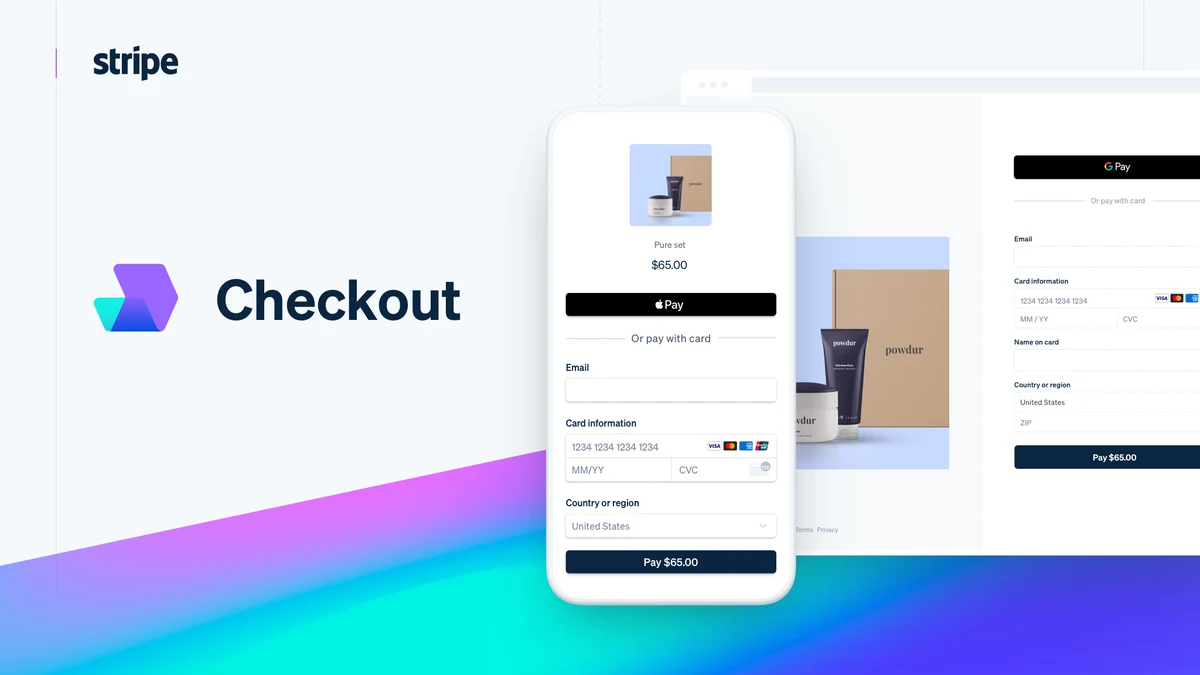 Stripe OG image: Stripe Checkout | Checkout Pages for Your Website