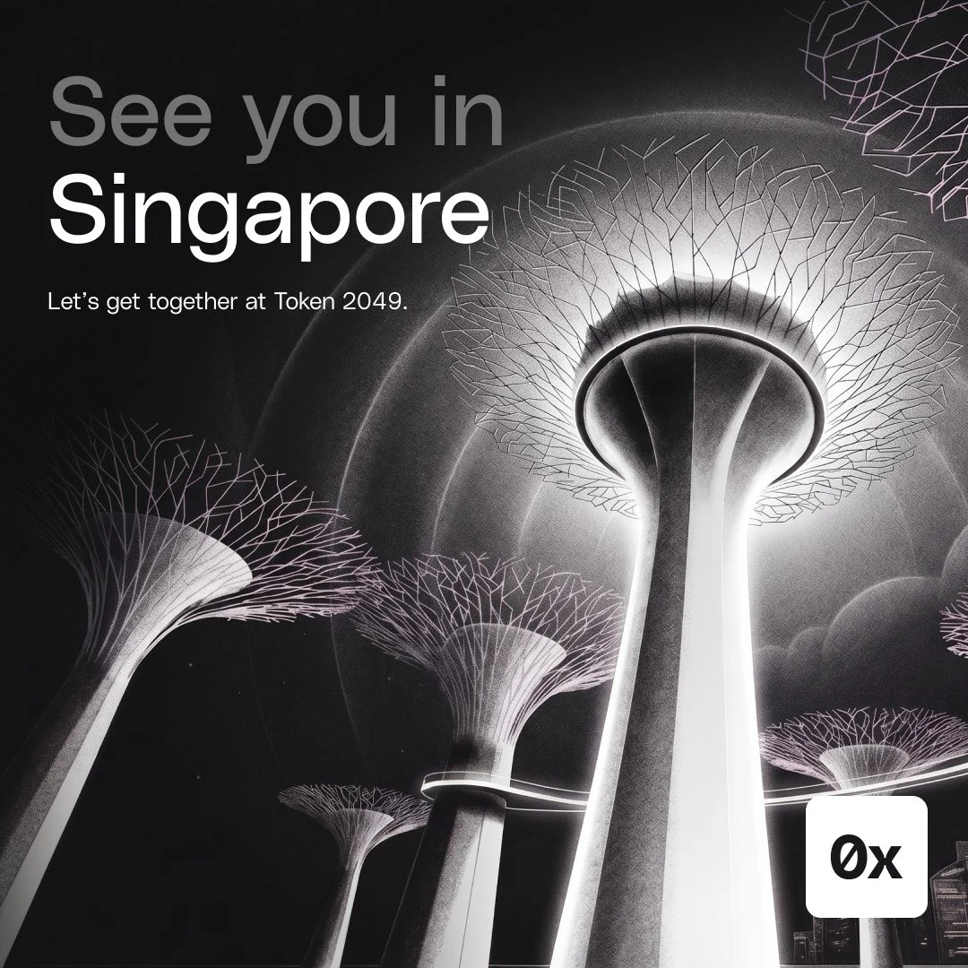 0x: Will we see you in Singapore for @token2049 — public x-twitter post media curated for social post design inspiration.