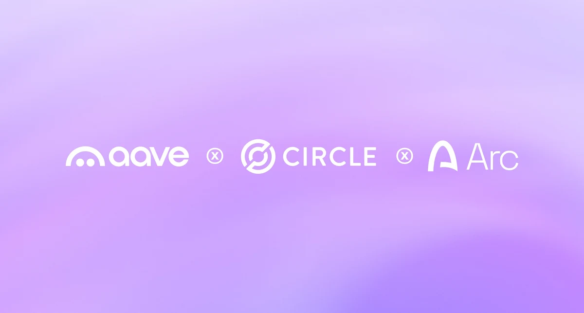 Aave Labs published a Temp Check to deploy Aave V4 on @arc — public x-twitter post media curated for social post design inspiration.