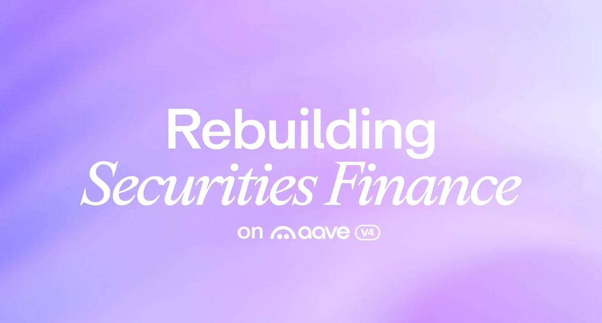 Aave: Securities finance is one of the largest markets almost nobody outside — public x-twitter post media curated for social post design inspiration.