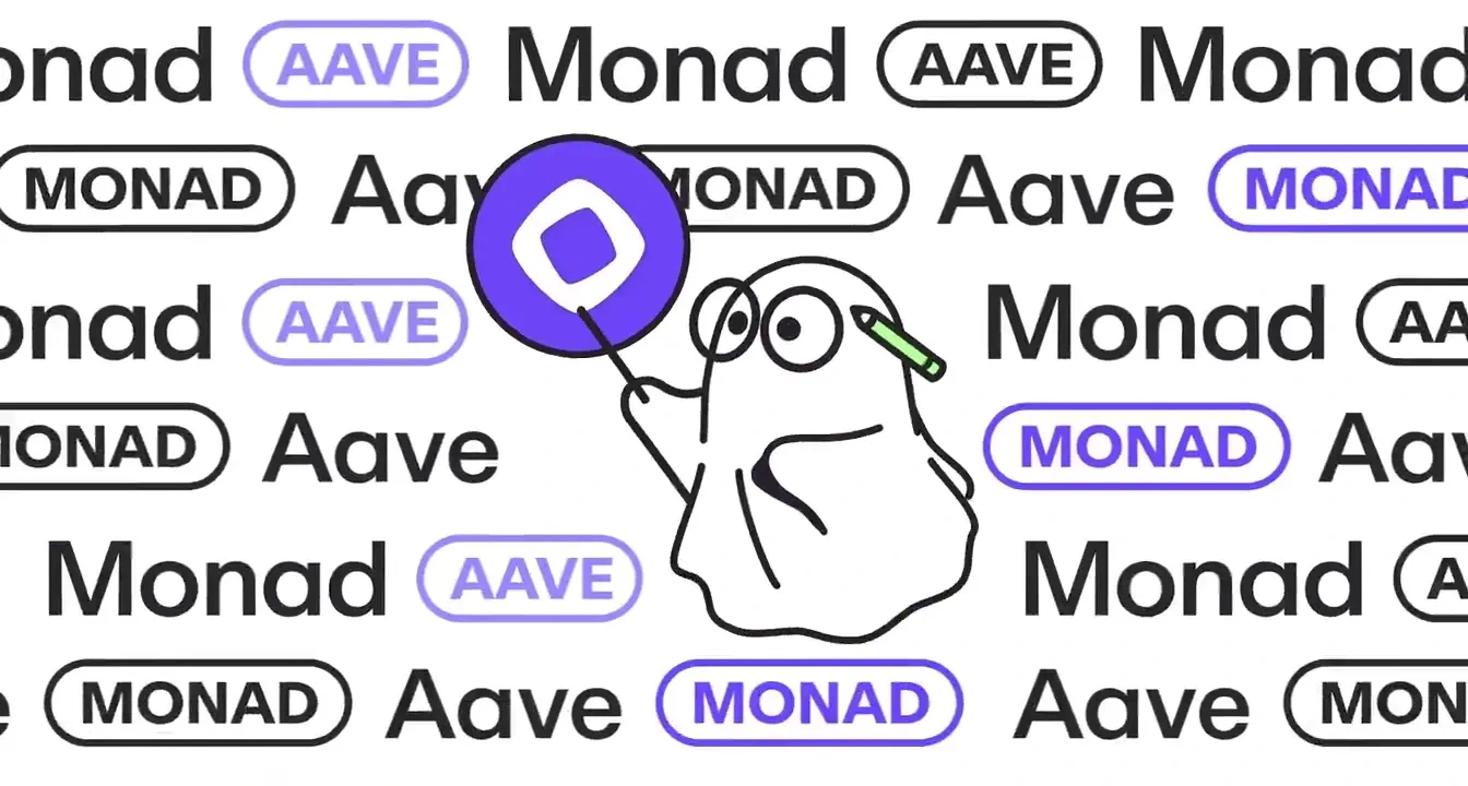 Aave V3 is now live on @monad — public x-twitter post media curated for social post design inspiration.