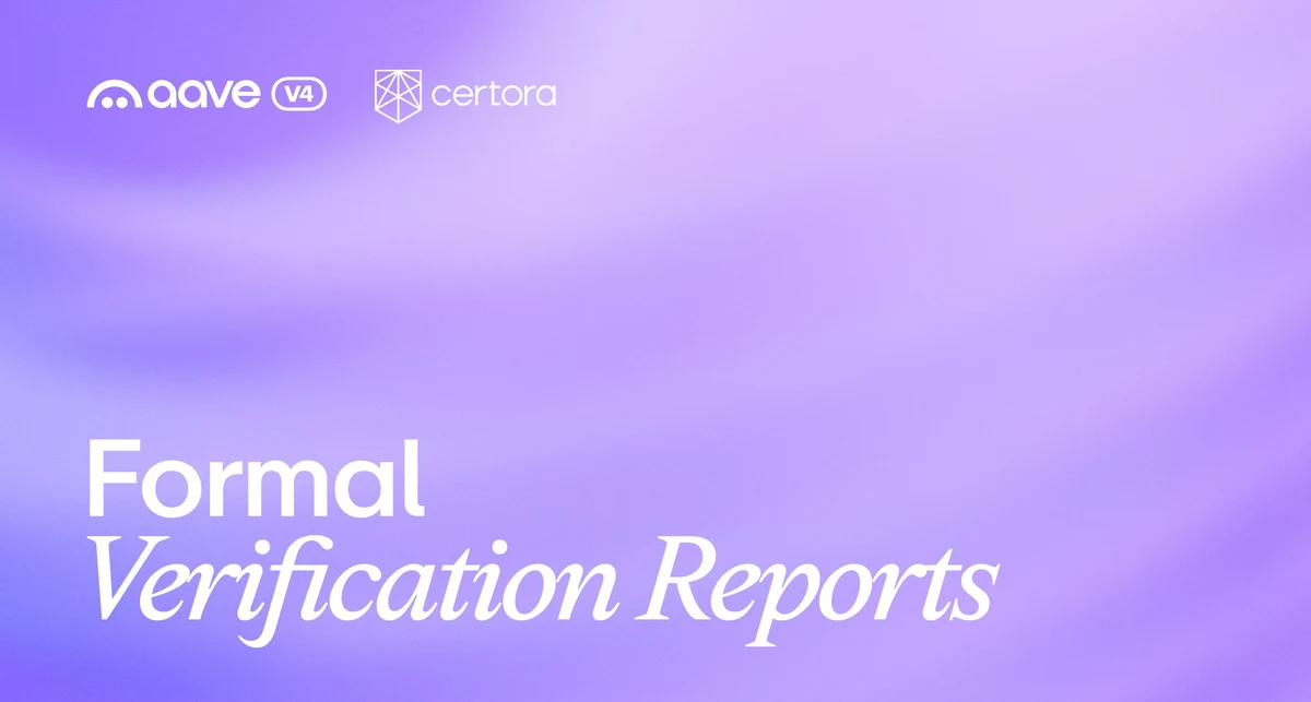 Certora has formally verified Aave V4 — public x-twitter post media curated for social post design inspiration.