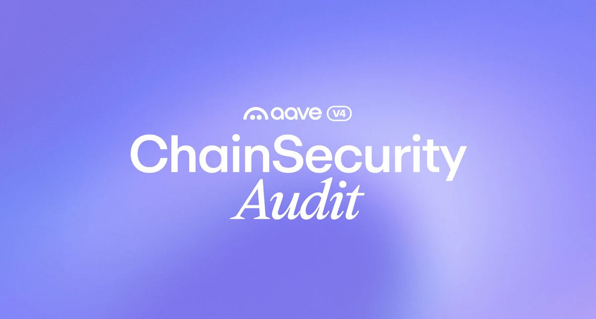 A new Aave V4 security audit by @chain_security is now available — public x-twitter post media curated for social post design inspiration.