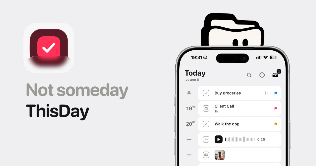 ThisDay: Not someday. This day. — public x-twitter post media curated for social post design inspiration.