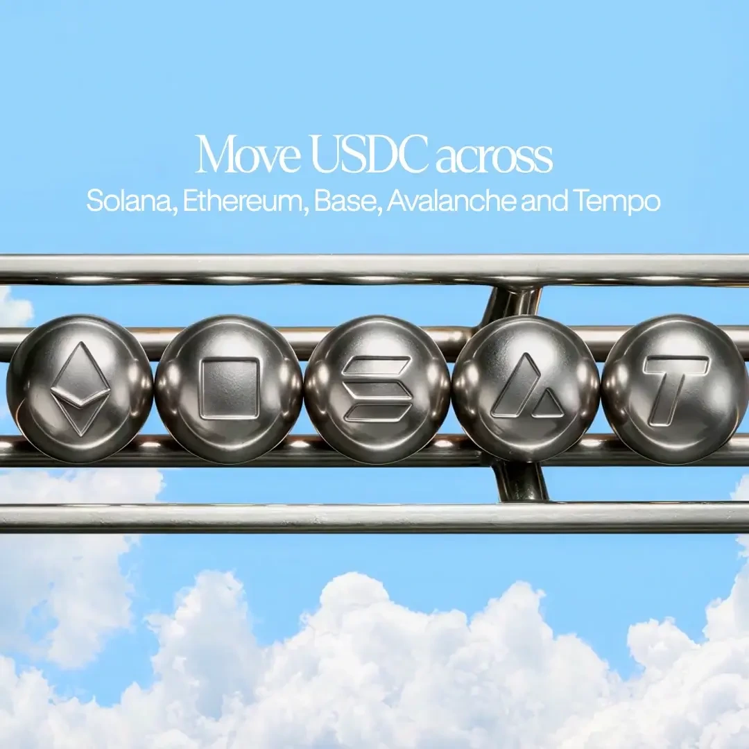 Altitude: Move USDC across Solana, Ethereum, Base — public x-twitter post media curated for social post design inspiration.