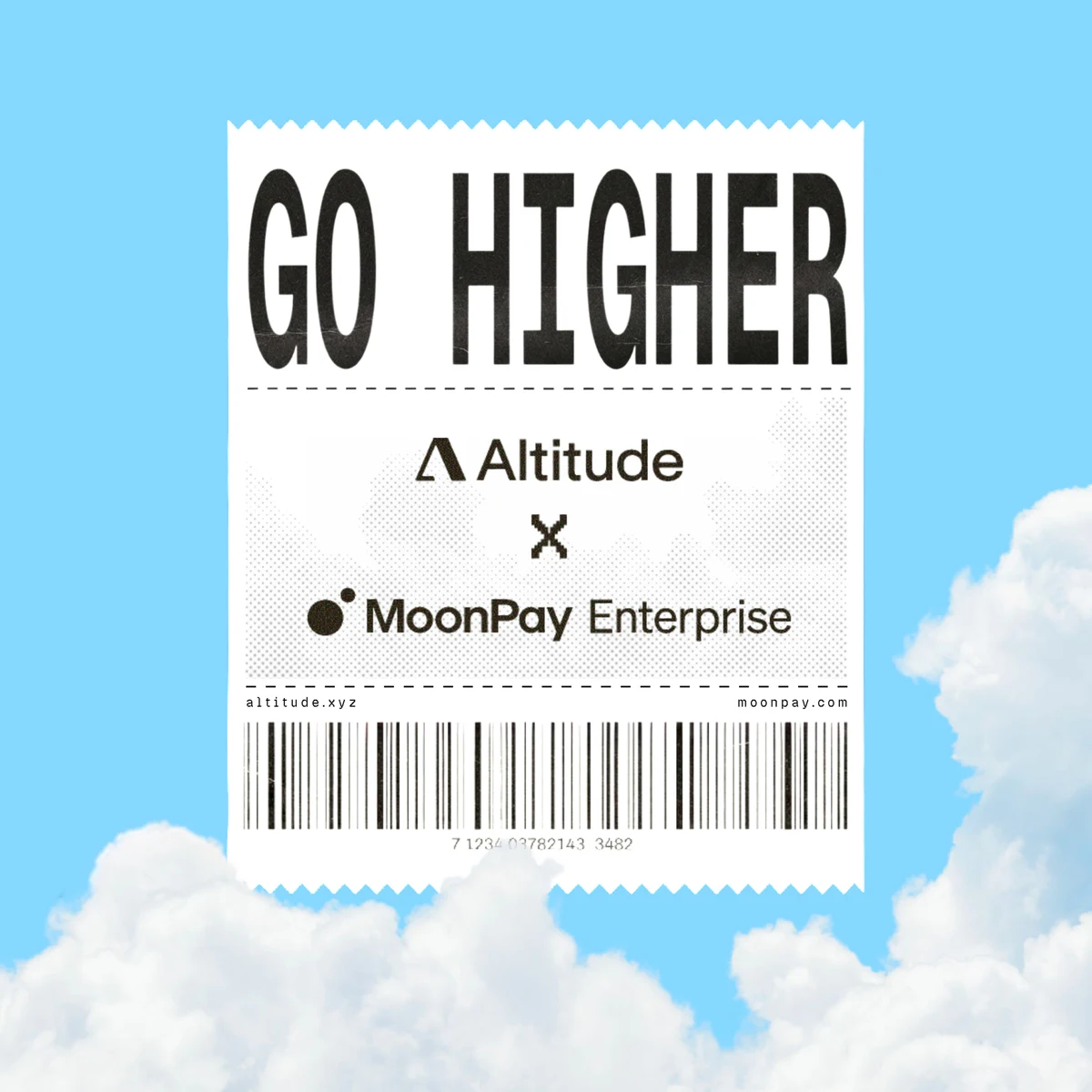 MoonPay Enterprise is now part of the infrastructure behind Altitude — public x-twitter post media curated for social post design inspiration.