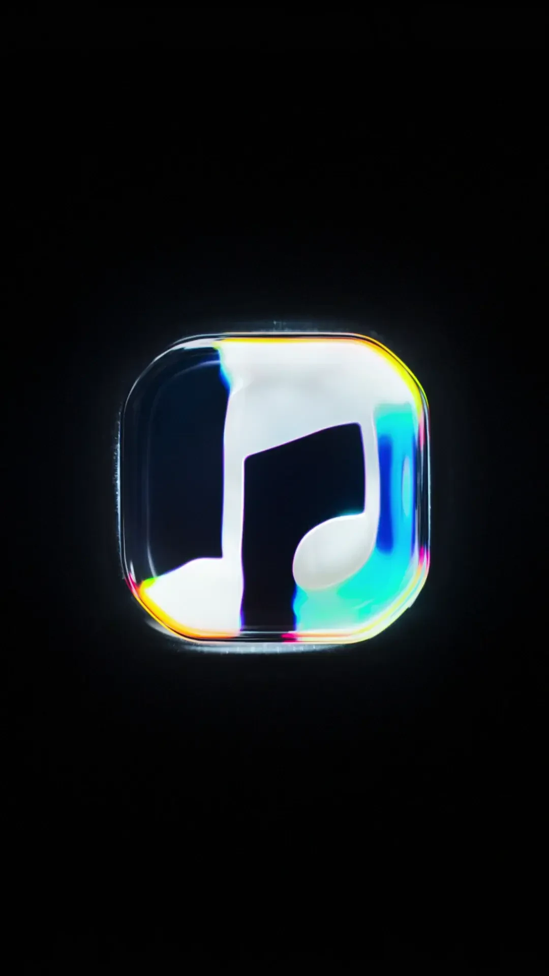 A new identity for Apple Music, physically shaped by an original