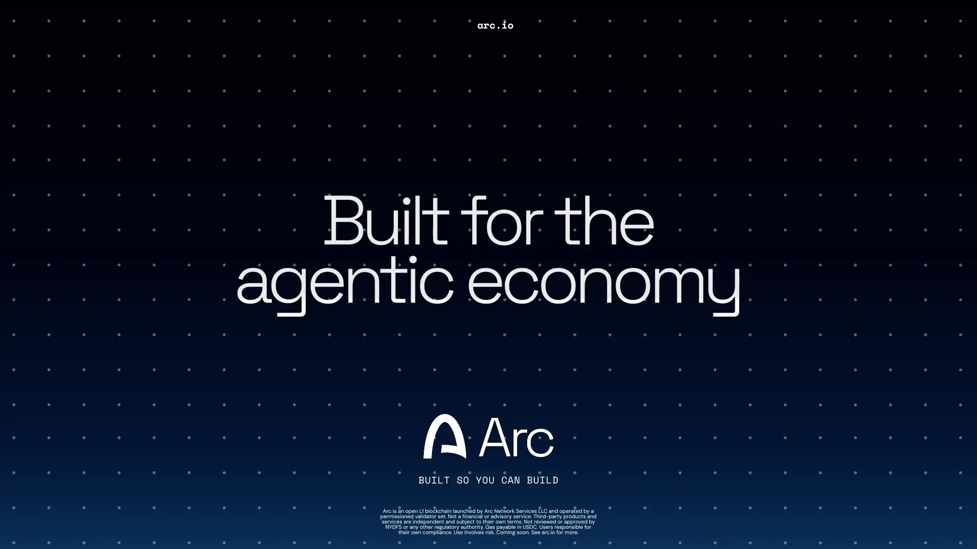 Arc: Global access meets real-time settlement — public x-twitter post media curated for social post design inspiration.