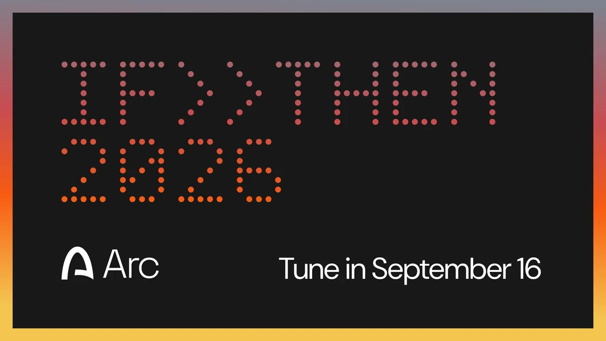 Arc Mainnet goes live September 16 and you can watch it happen — public x-twitter post media curated for social post design inspiration.