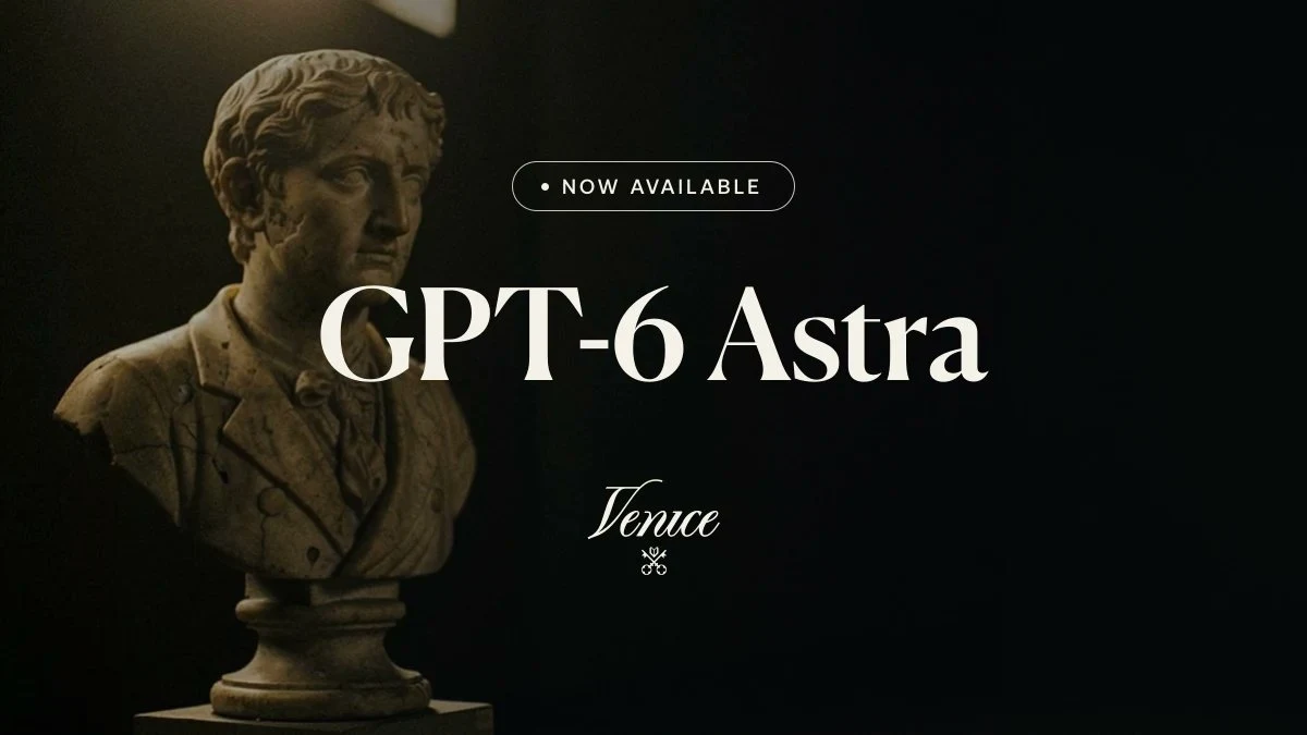GPT-6 Astra | End-to-End Reasoning — public x-twitter post media curated for social post design inspiration.