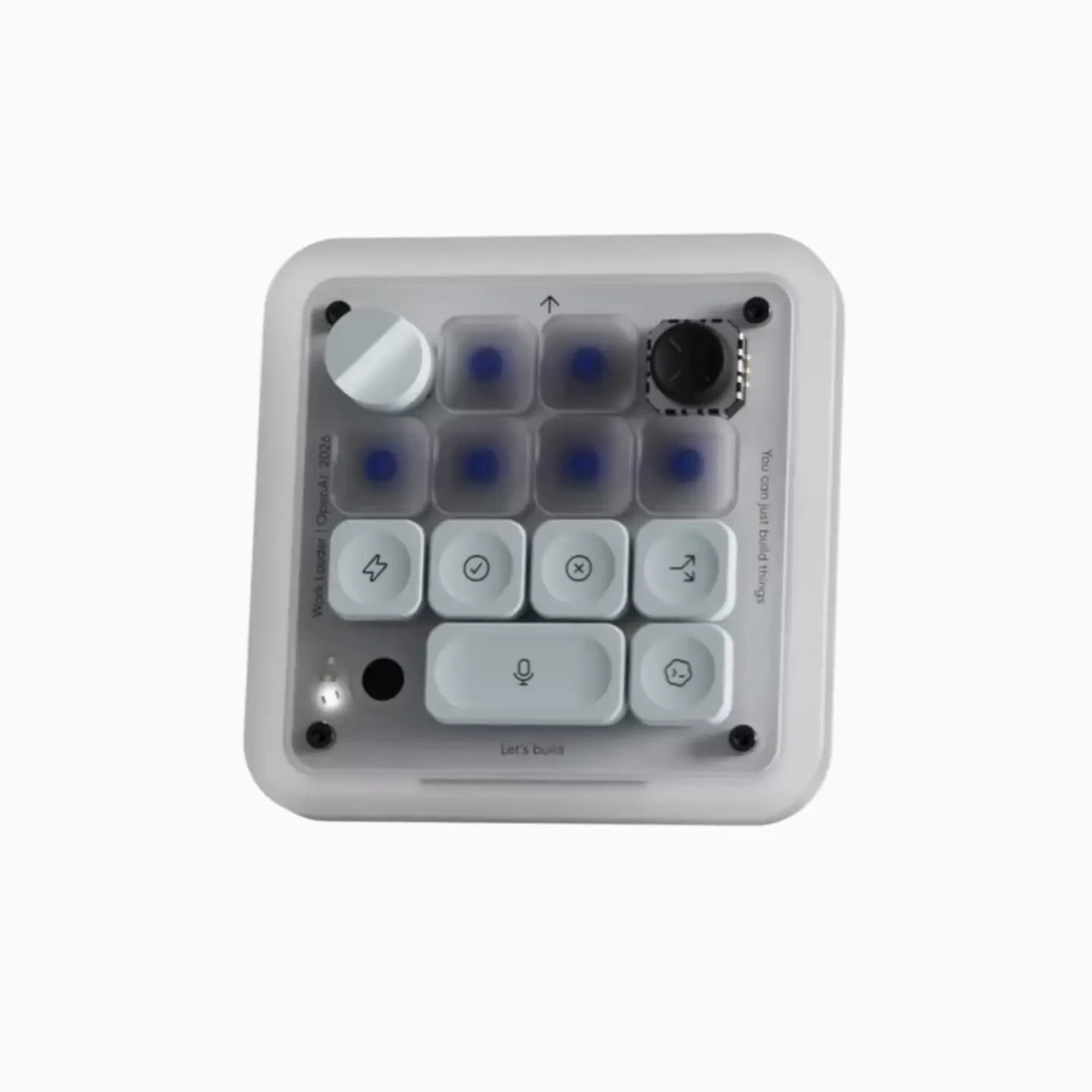 Andreas Storm: OpenAI and Work Louder just unveiled Codex Micro — public x-twitter post media curated for social post design inspiration.