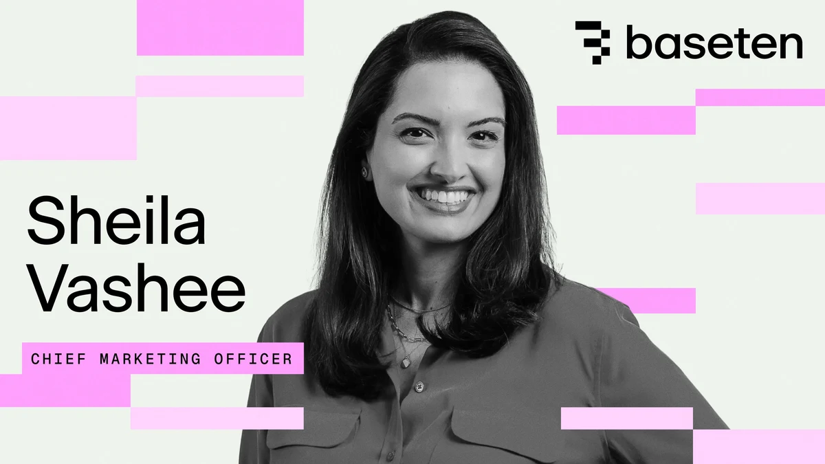 Baseten: We're officially in our Sheila era — public x-twitter post media curated for social post design inspiration.