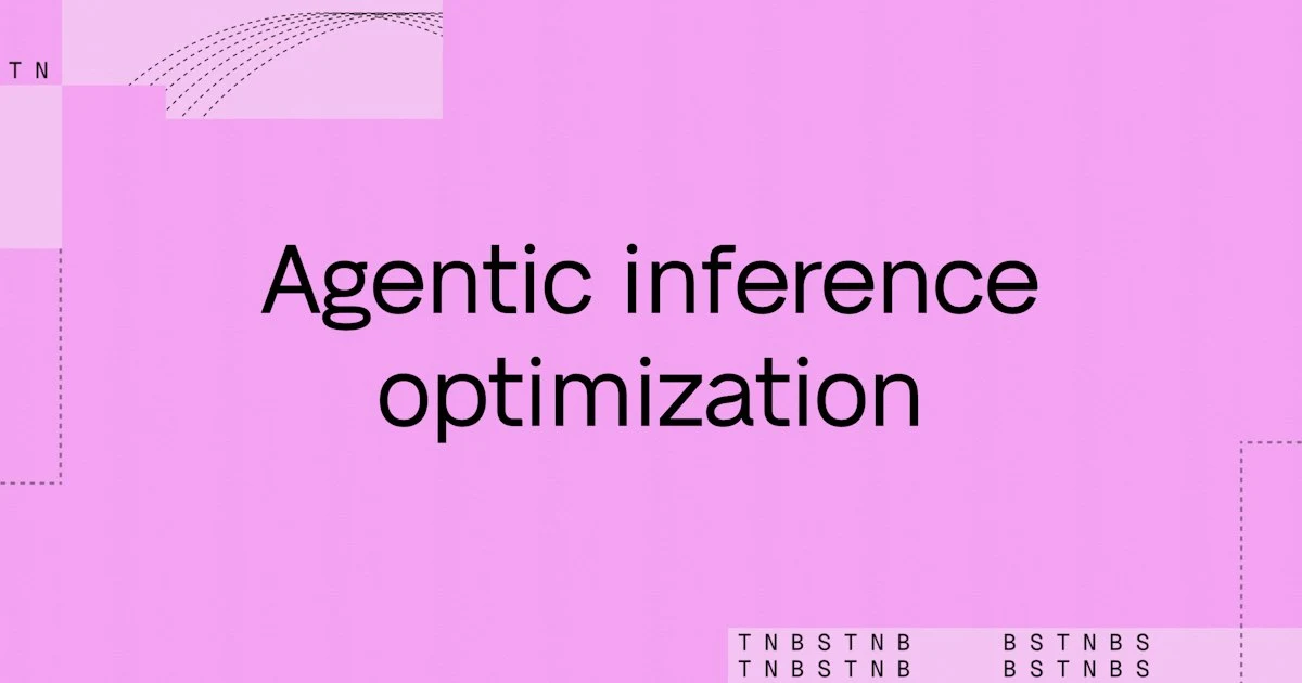 Agentic inference optimization: 50-90% faster engines — public x-twitter post media curated for social post design inspiration.