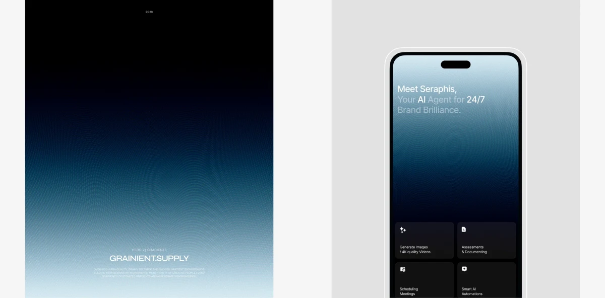 Basit A. Khan: I loved these color blends — public x-twitter post media curated for social post design inspiration.