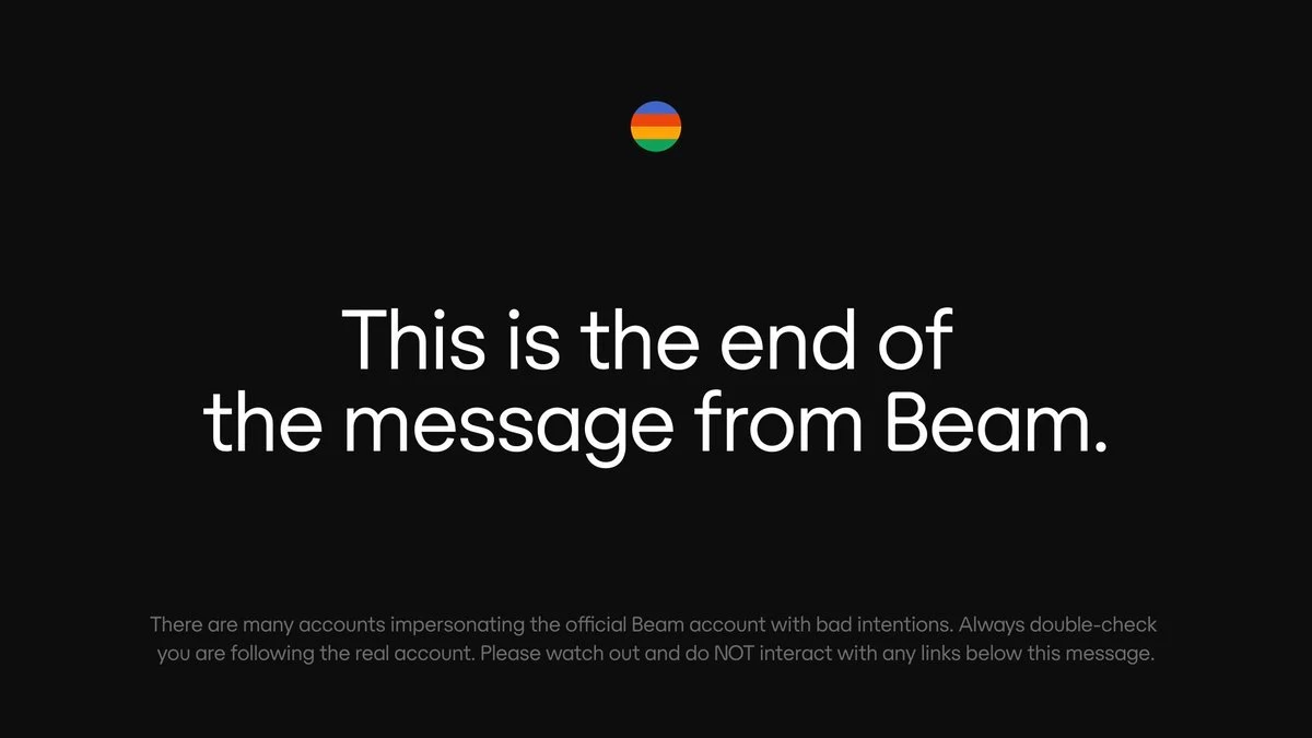 Beam Foundation — public x-twitter post media curated for social post design inspiration.