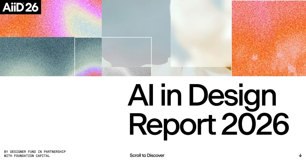 AI in Design Report 2026 — public x-twitter post media curated for social post design inspiration.