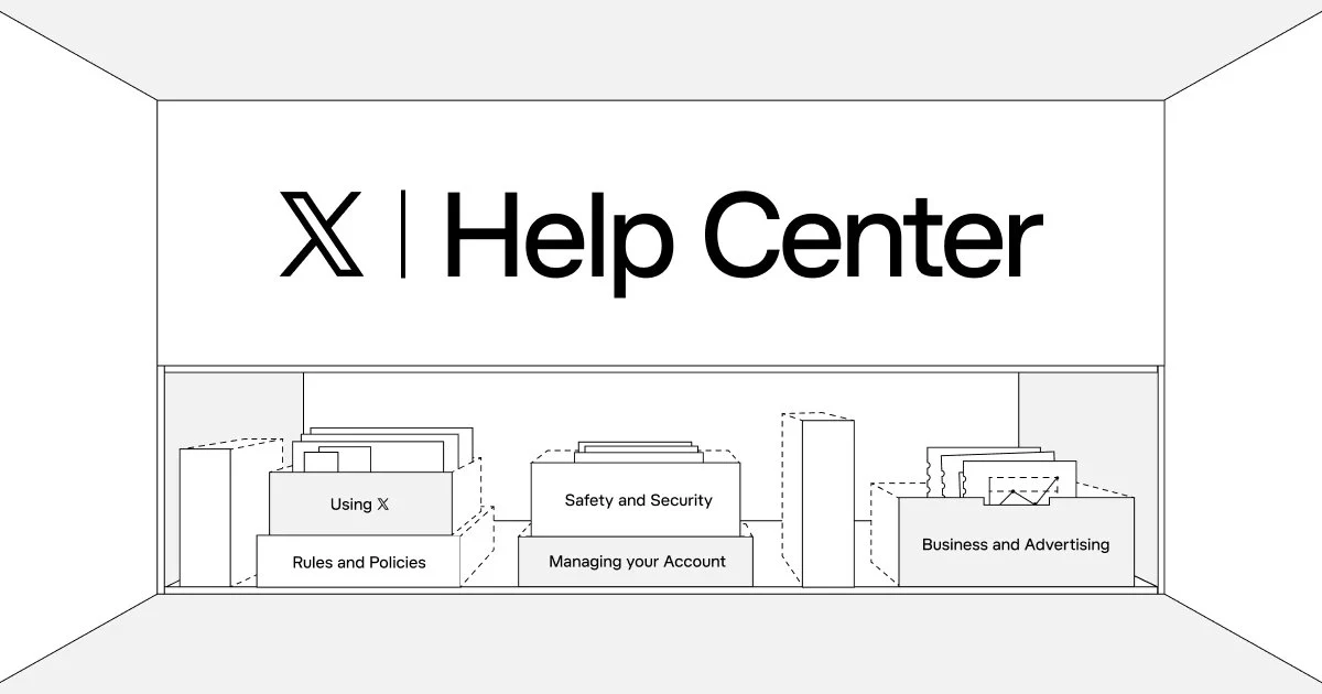 X Help Center — public x-twitter post media curated for social post design inspiration.