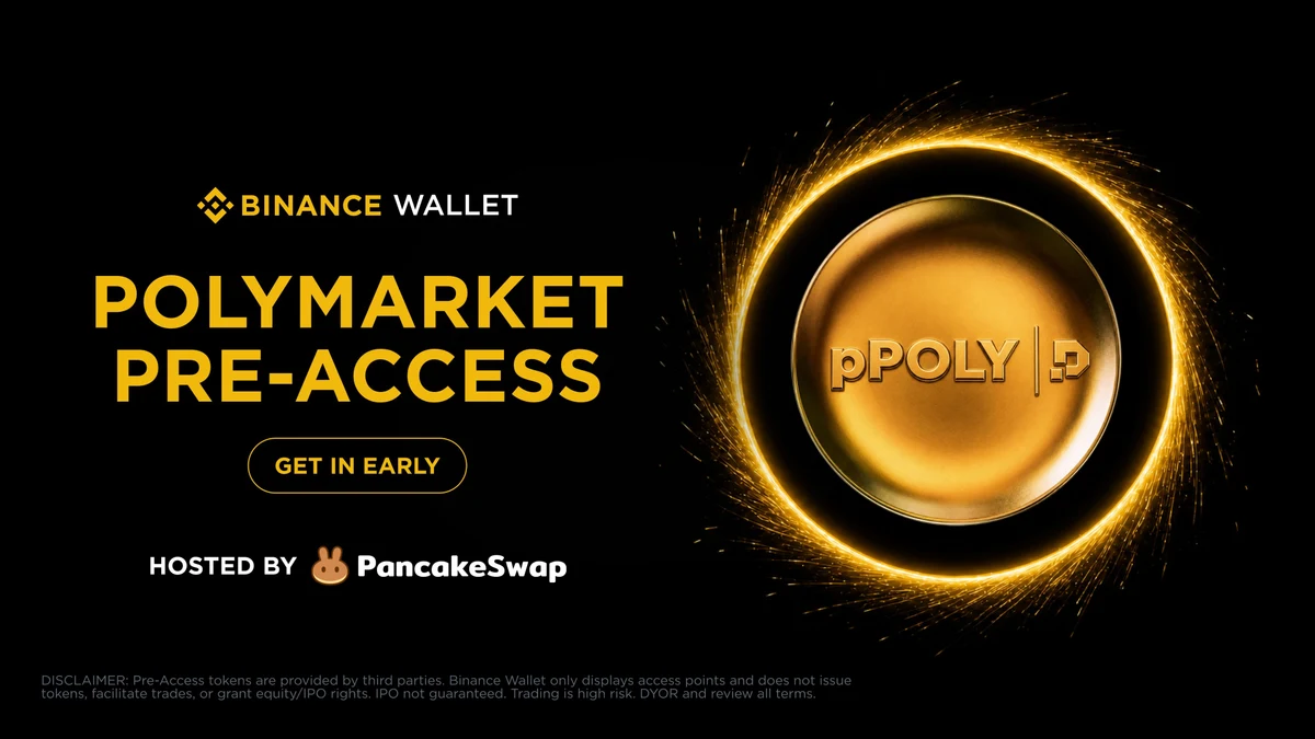 Binance Wallet: $pPOLY — a token issued by @Paimon_Finance — public x-twitter post media curated for social post design inspiration.