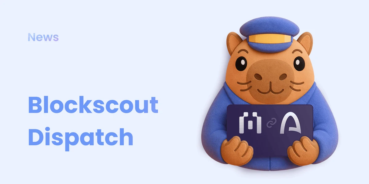 Blockscout: Our newsletter went out to subscribers last Friday — public x-twitter post media curated for social post design inspiration.