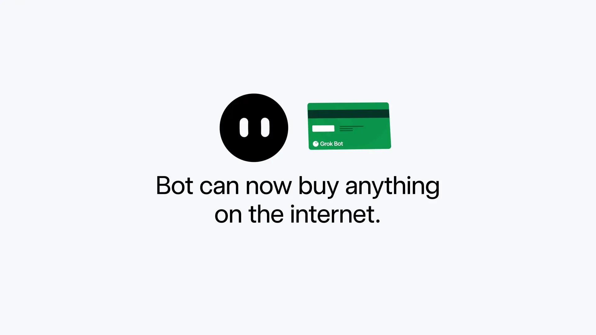 Grok Bot can now buy things on the internet — public x-twitter post media curated for social post design inspiration.