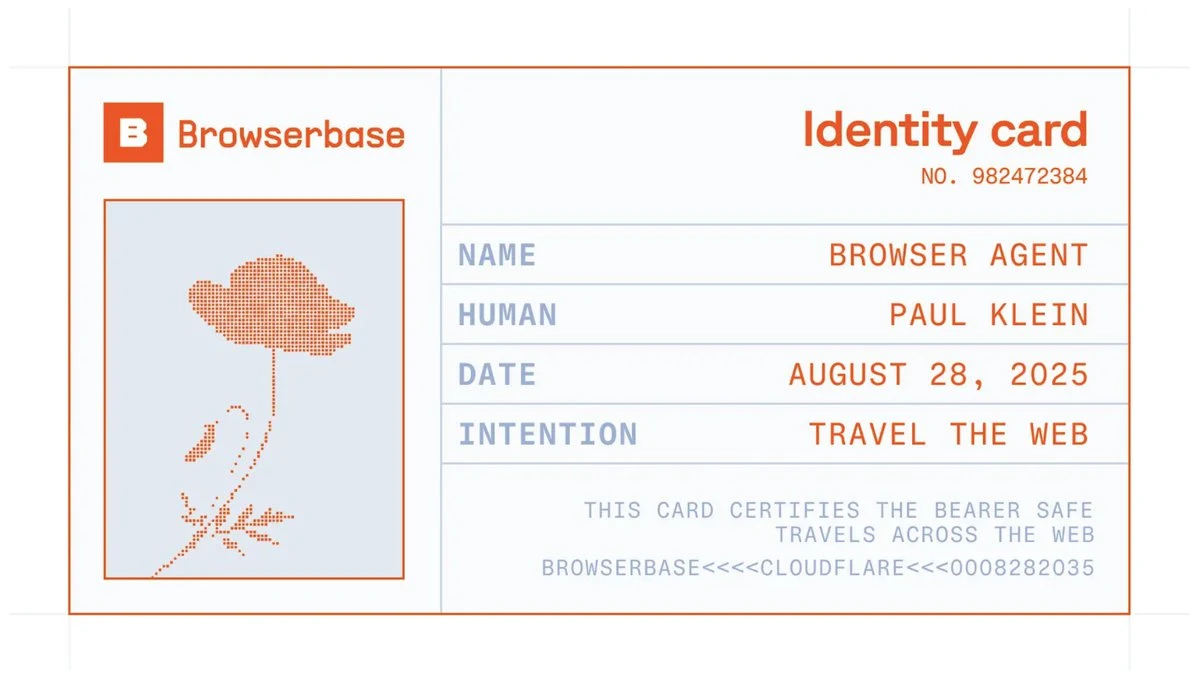 Browserbase: Every single agent will need to verify themselves to prove their — public x-twitter post media curated for social post design inspiration.